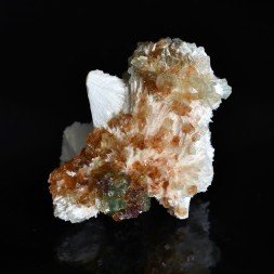Apophyllite sur mordénite - District de Nashik, Maharashtra, Inde