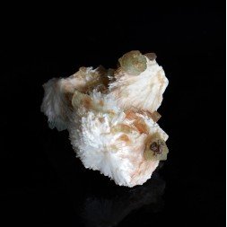 Apophyllite on mordenite - Nashik district, Maharashtra, India