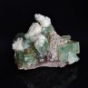 Apophyllite et mordénite - District de Nashik, Maharashtra, Inde