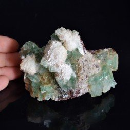 Apophyllite and mordenite - Nashik district, Maharashtra, India