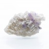 Amethyst on calcite - Kakamunurle mine, Karur, India