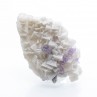 Amethyst on calcite - Kakamunurle mine, Karur, India