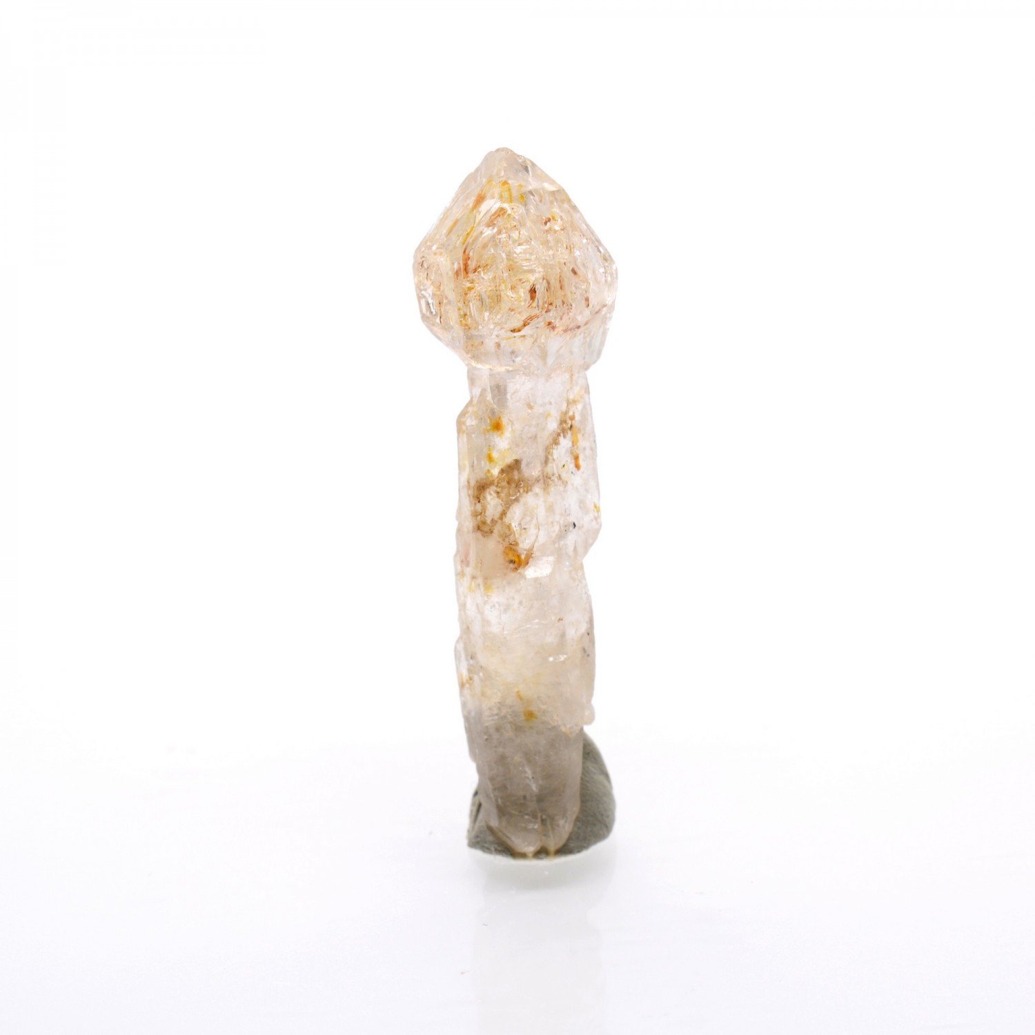 Firefly quartz with petroleum inclusions - Madirobe, Besalampy district, Melaky region, Madagascar