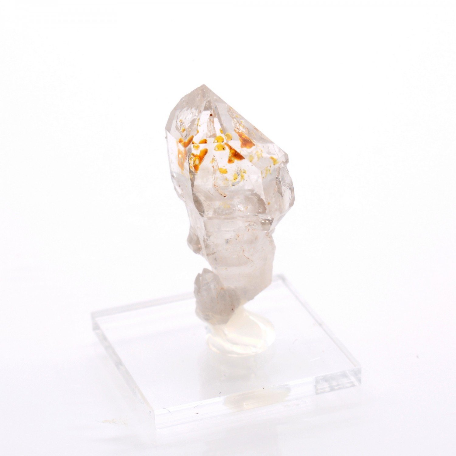 Firefly quartz with petroleum inclusions - Madirobe, Besalampy district, Melaky region, Madagascar