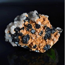 Sphalérite et calcite - Trepca, Kosovo