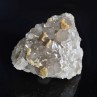 Calcite et sidérite sur quartz - Laguépie, Tarn-et-Garonne, France