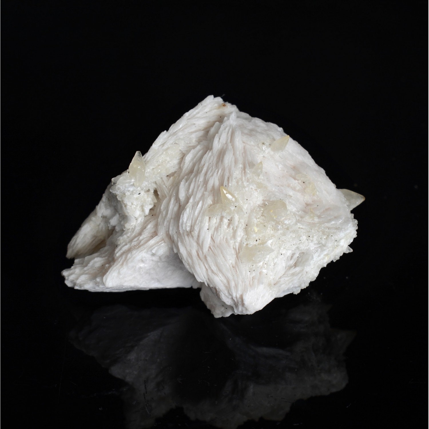 Calcite sur barytine - Cuzac, Lot, France