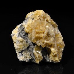 Barite - Les Rocs quarry, Buxières-les-Mines, Allier, France
