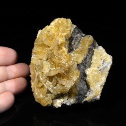 Barytine - Carrière Les Rocs, Buxières-les-Mines, Allier, France