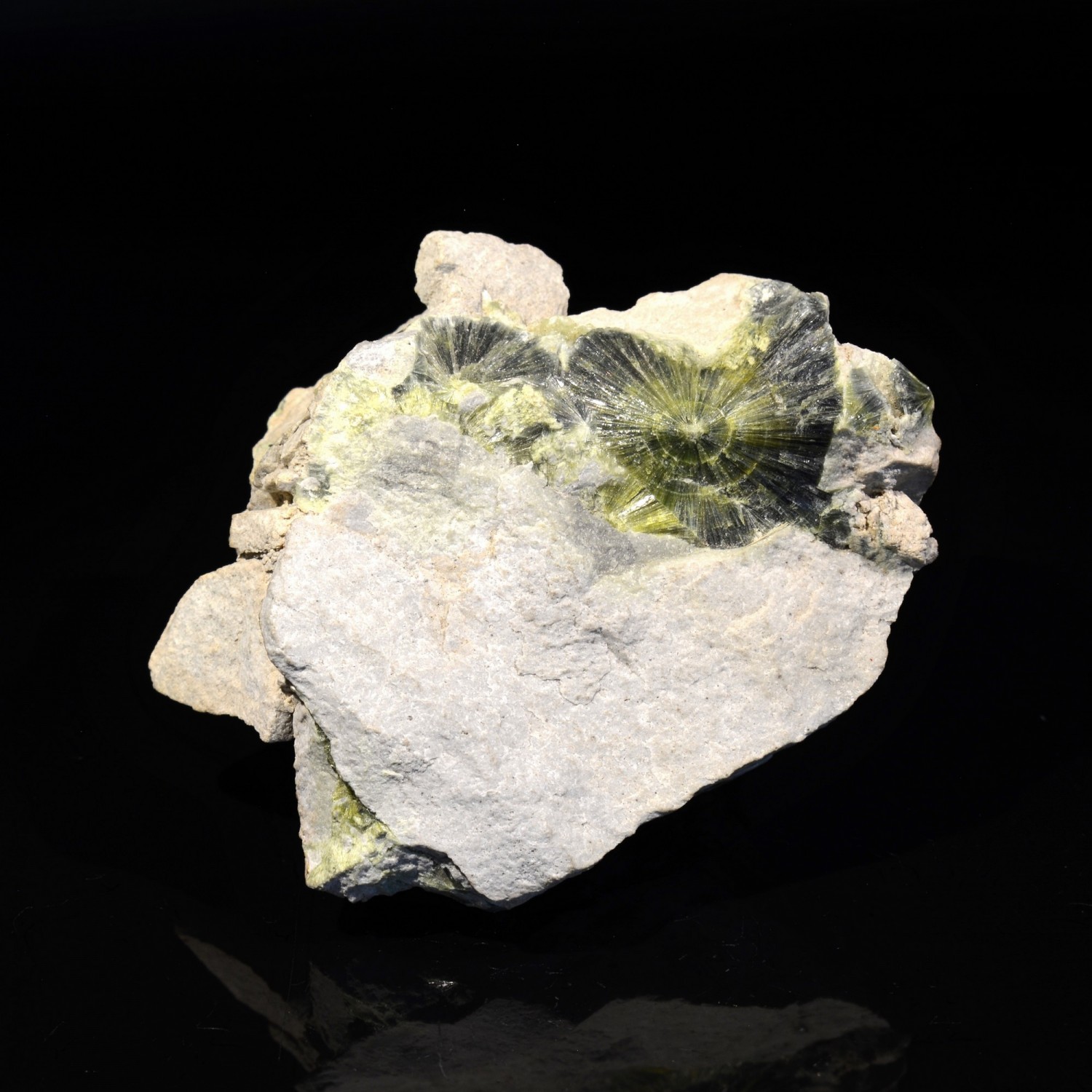 Wavellite - Mauldin, Arkansas, Etats-Unis