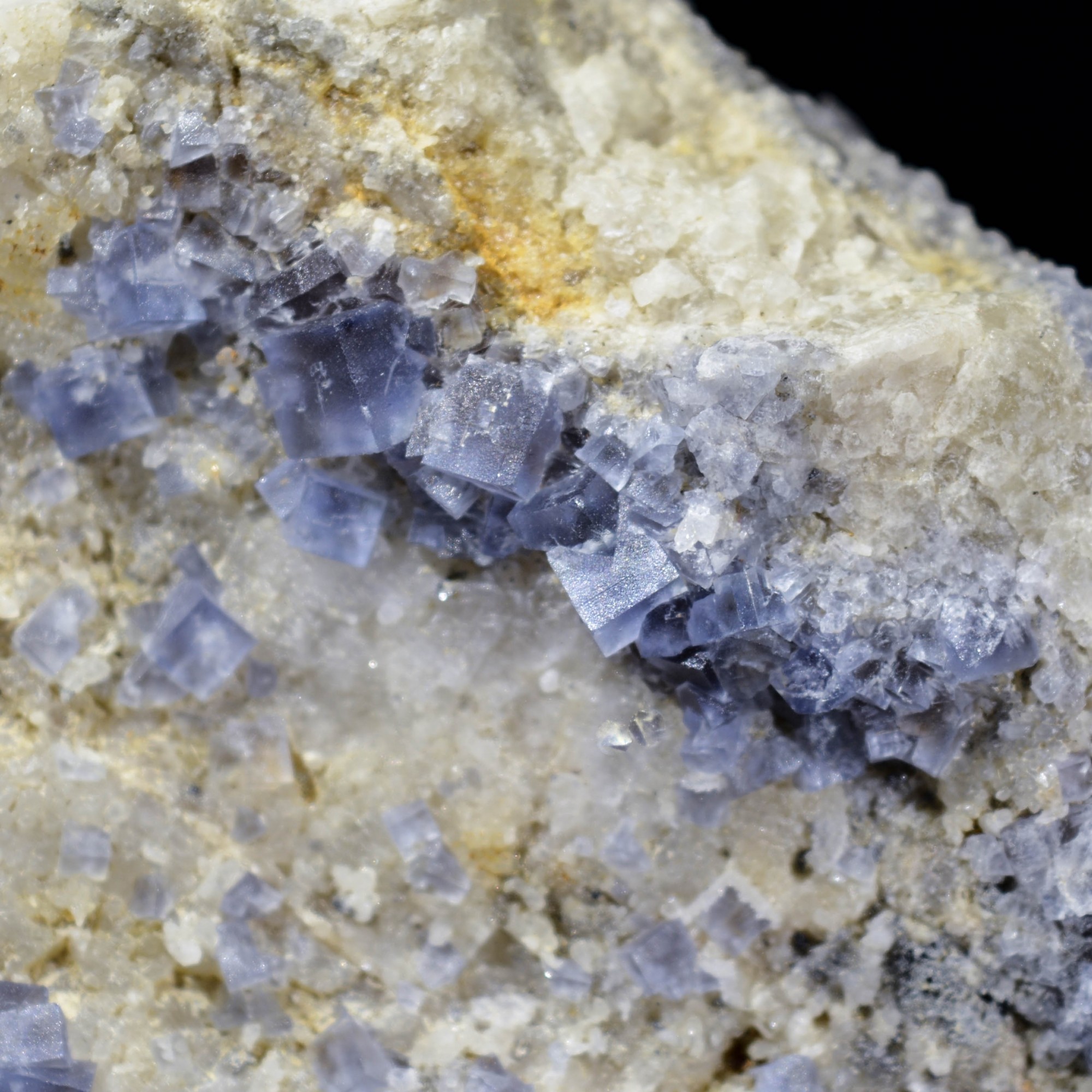 Blue Fluorine, Chavaniac-Lafayette, Haute-Loire, France