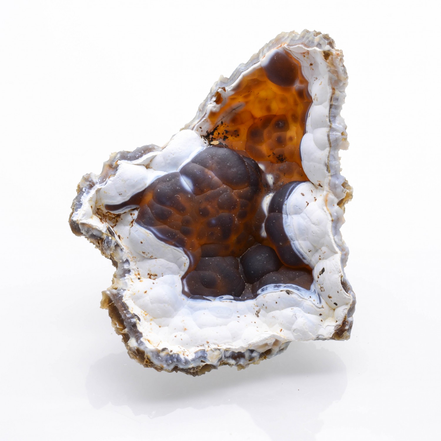 Chalcedony geode - Charroux, Vienne, France