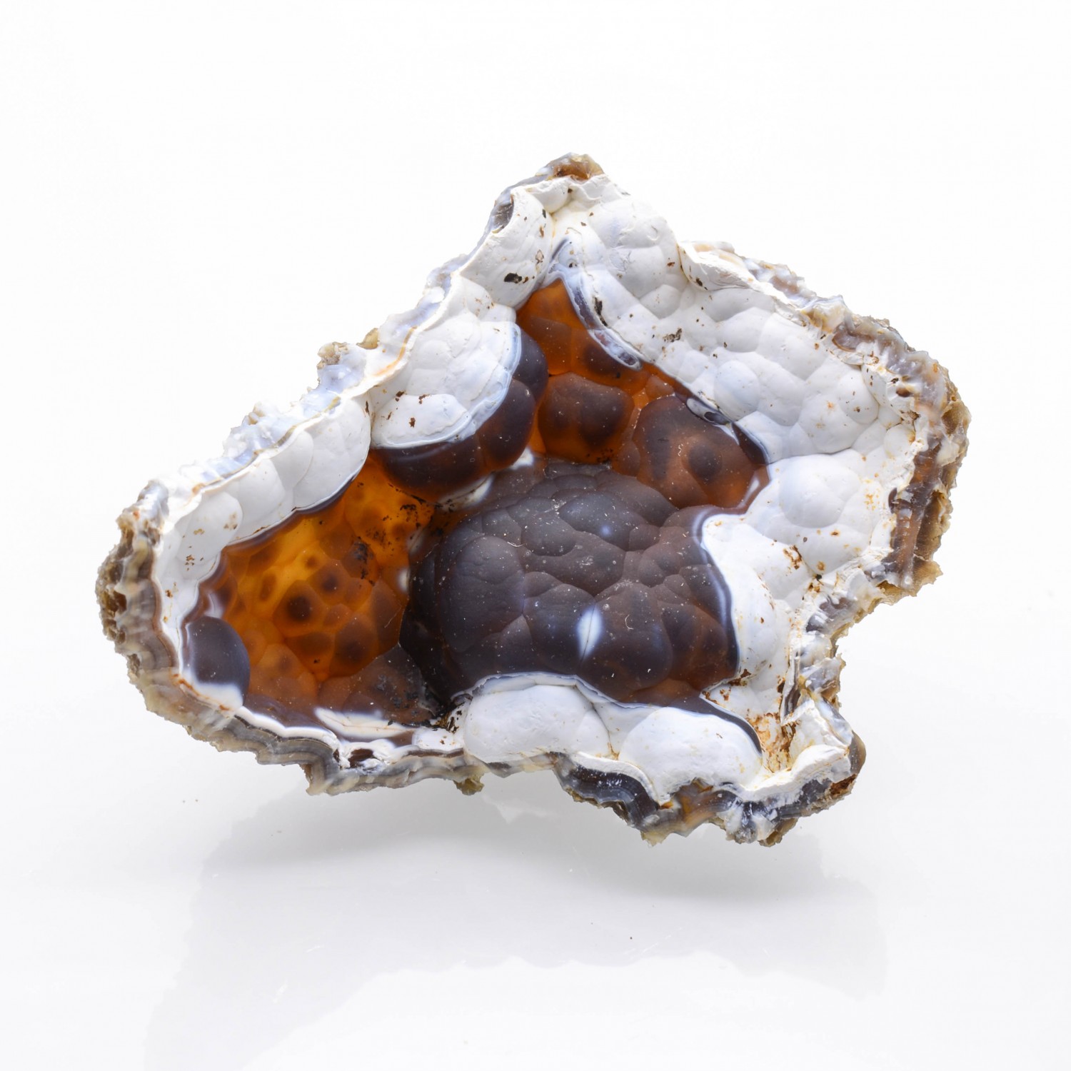 Chalcedony geode - Charroux, Vienne, France