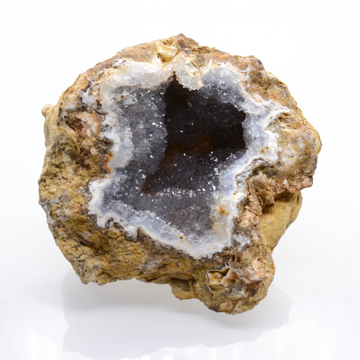 Chalcedony geode - Charroux, Vienne, France.