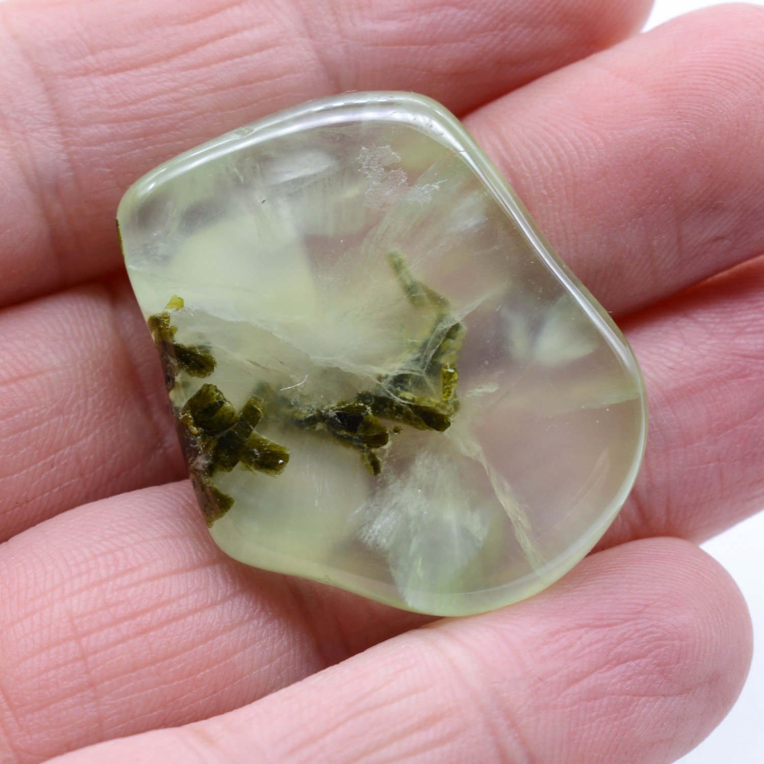 Prehnite and epidote - Kayes region, Mali. Prehnite and epidote - Kayes region, Mali.