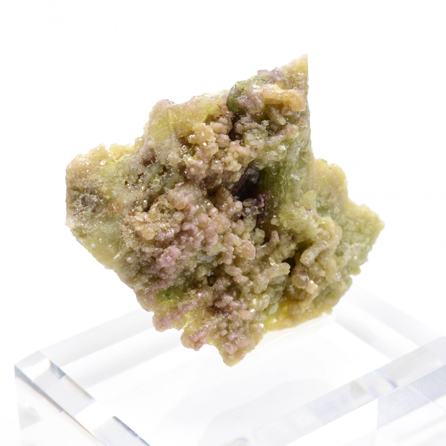 Vésuvianite - Mine Jeffrey, Asbestos, Québec, Canada