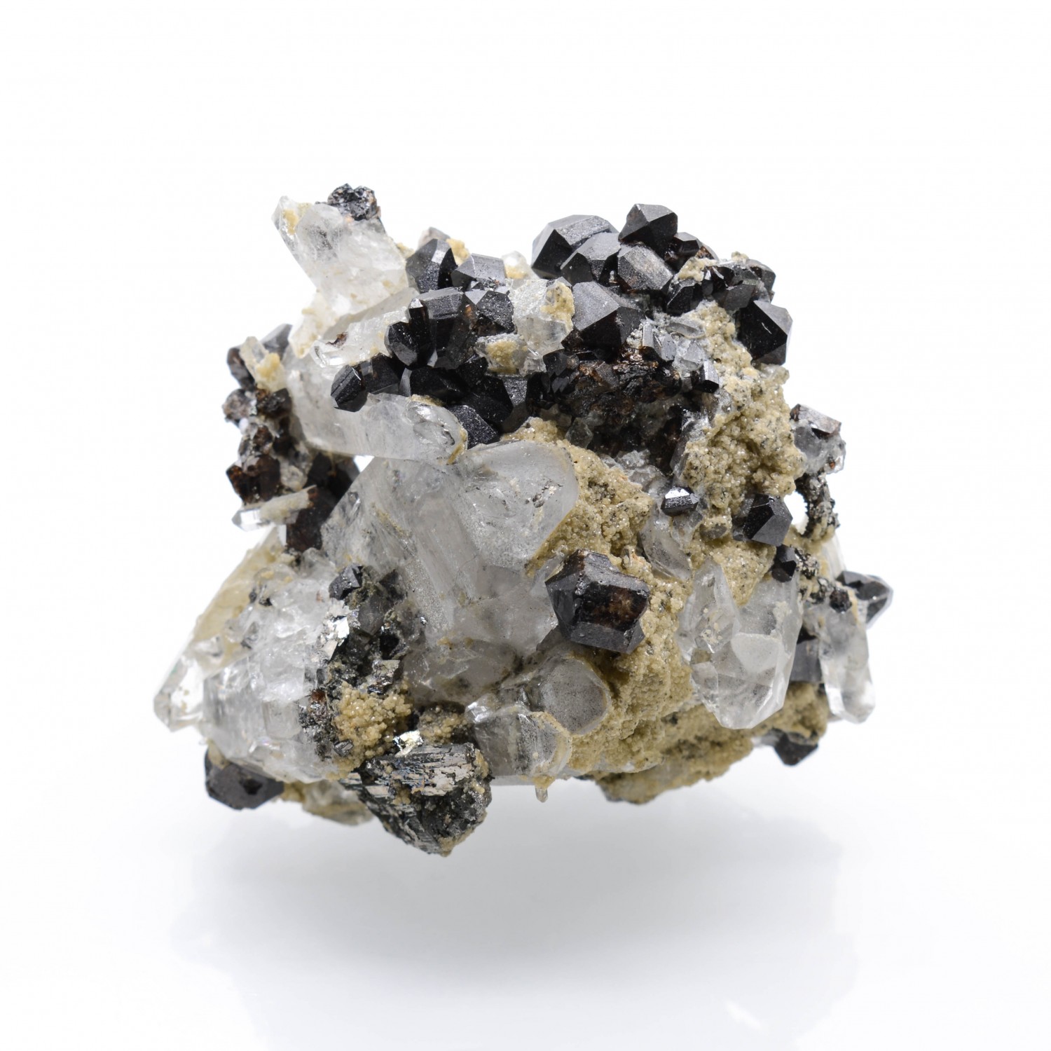 Cassitérite et quartz - Mines de Panasqueira, Covilha, Portugal