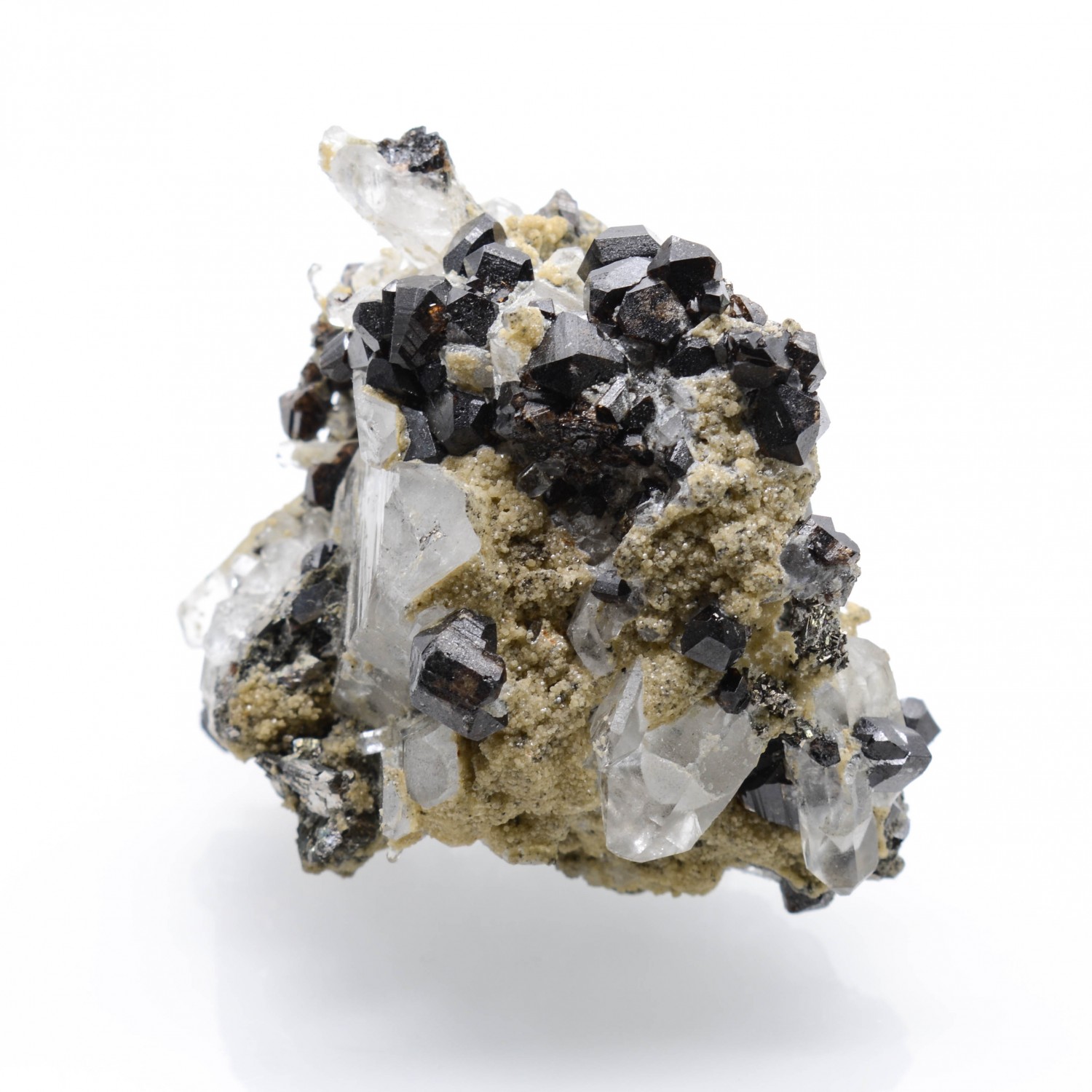 Cassitérite et quartz - Mines de Panasqueira, Covilha, Portugal