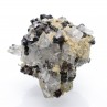 Cassiterite and quartz - Panasqueira mines, Covilha, Portugal