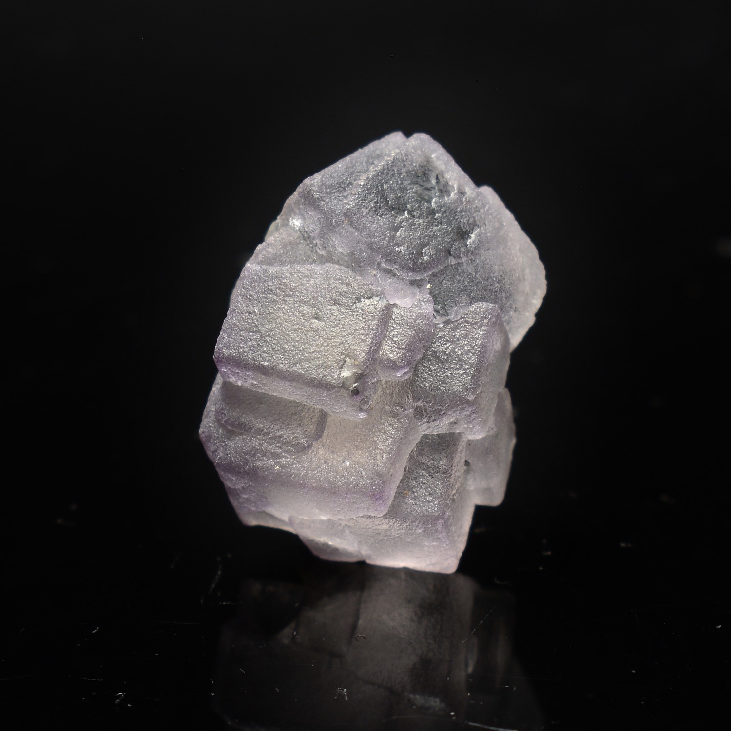 Purple fluorite - Aiguille verte, Mont-Blanc, Haute-Savoie, France