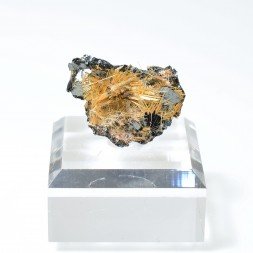 Rutile et hématite - Novo Horizonte, Bahia, Brésil
