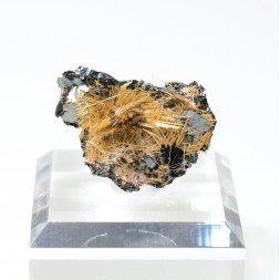 Rutile et hématite - Novo Horizonte, Bahia, Brésil