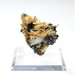 Rutile and hematite - Novo Horizonte, Bahia, Brazil