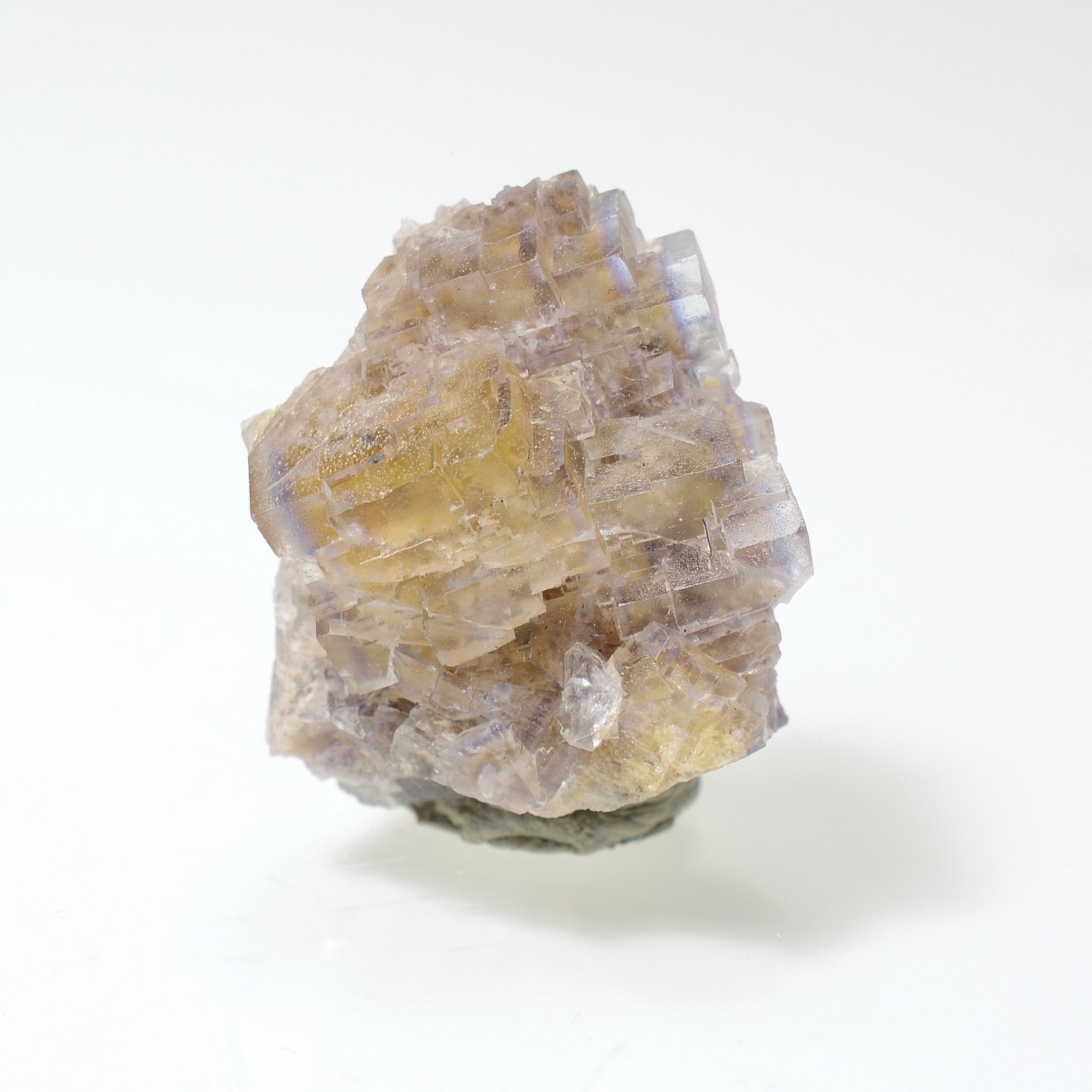 Fluorite - La Barre mine, Saint-Jacques d'Ambur, Puy-de-Dôme, France