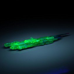 Hyalite opal on rutile - Novo Horizonte, Bahia, Brazil