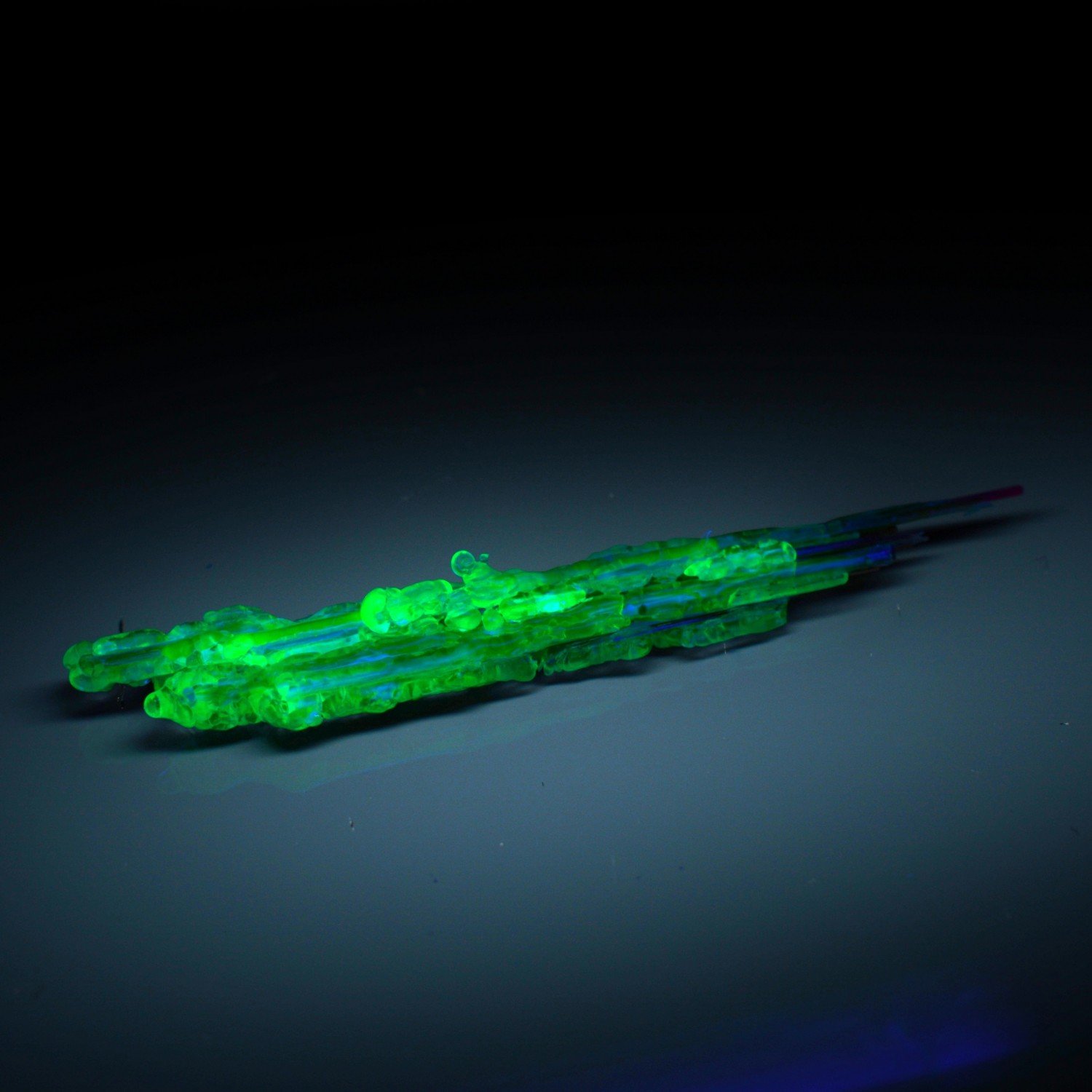 Hyalite opal on rutile - Novo Horizonte, Bahia, Brazil