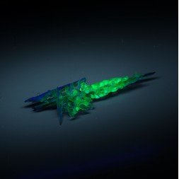 Opale hyalite sur rutile - Novo Horizonte, Bahia, Brésil