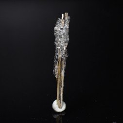 Hyalite opal on rutile - Novo Horizonte, Bahia, Brazil