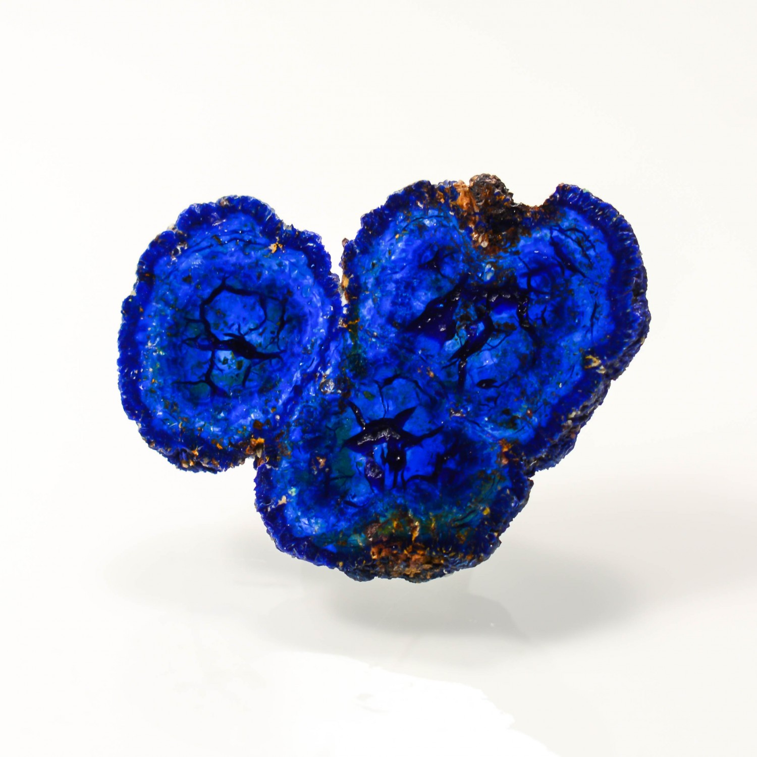 Azurite - Mine Poteryayevskoye, Rubtsovsk, Russie