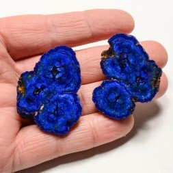 Azurite - Mine Poteryayevskoye, Rubtsovsk, Russie