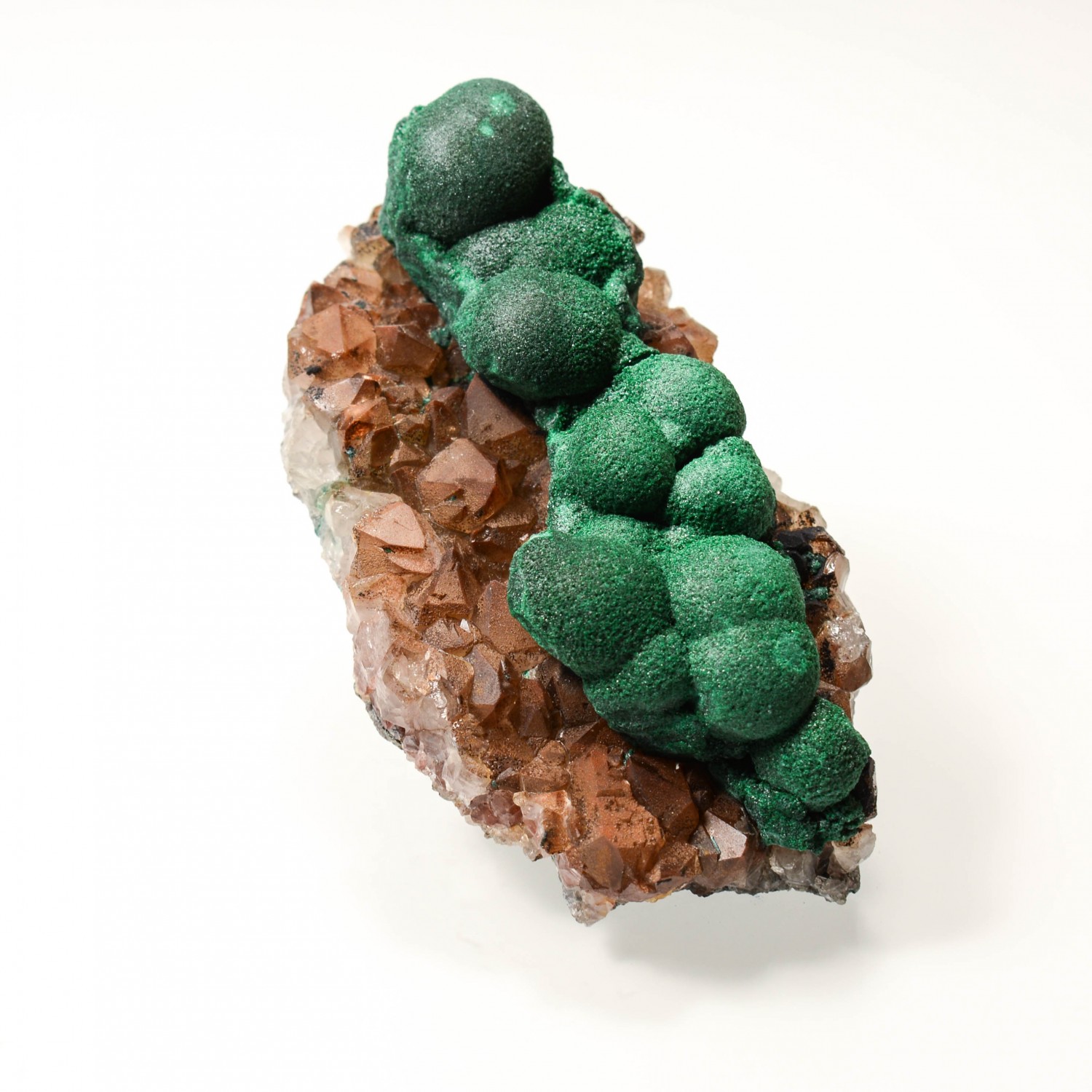 Quartz et malachite - Katanga, RD Congo