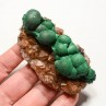 Quartz et malachite - Katanga, RD Congo