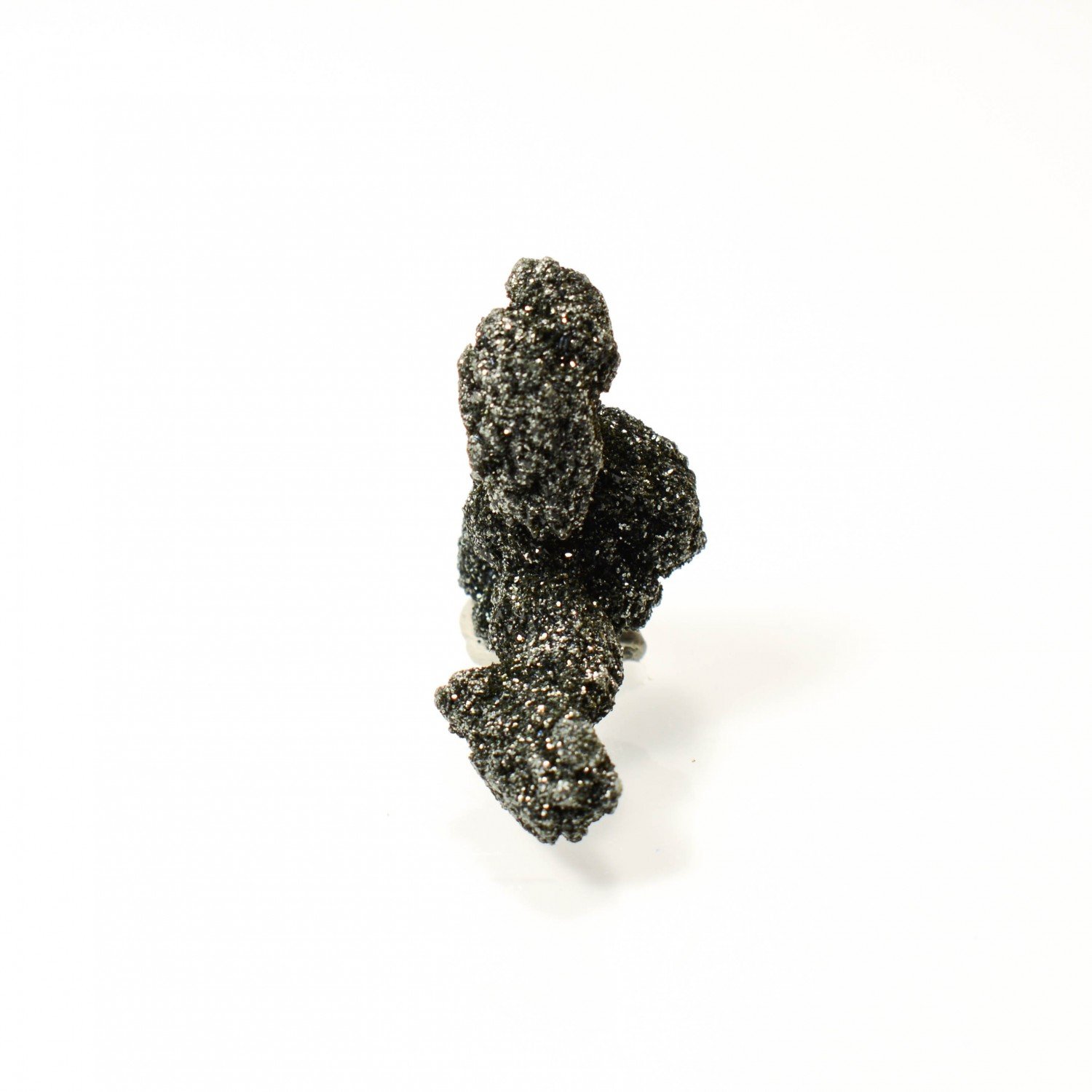 Clinochlore on quartz - Pelingichey, Komi Republic, Prepolar Urals, Russia