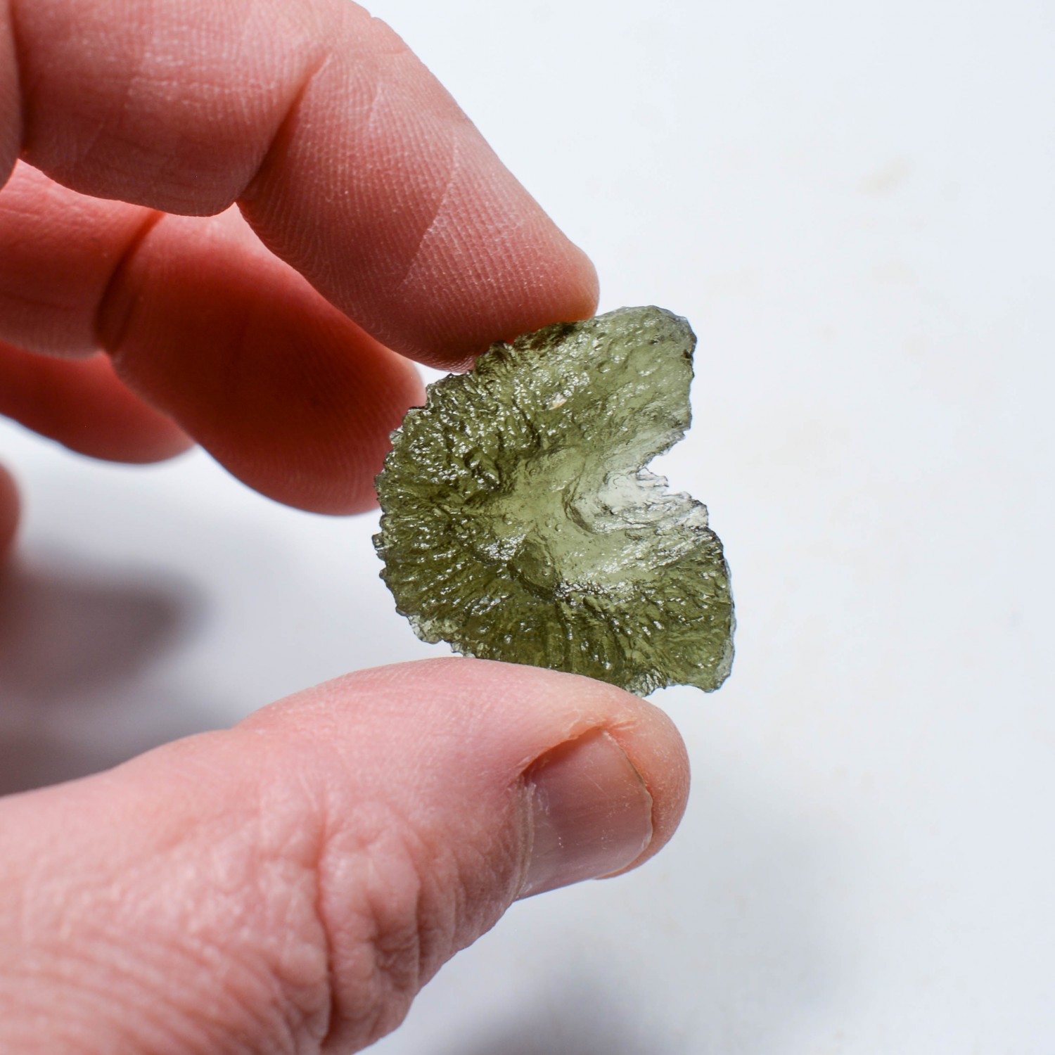 Moldavite - Tyn Nad Vltavou, Czech Republic