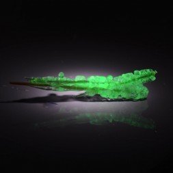 Hyalite opal on rutile - Novo Horizonte, Bahia, Brazil