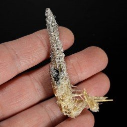 Opale hyalite sur rutile - Novo Horizonte, Bahia, Brésil