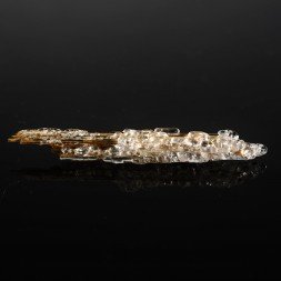 Opale hyalite sur rutile - Novo Horizonte, Bahia, Brésil