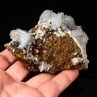 Blue barite - Nador, Morocco. Blue barite - Nador, Morocco.