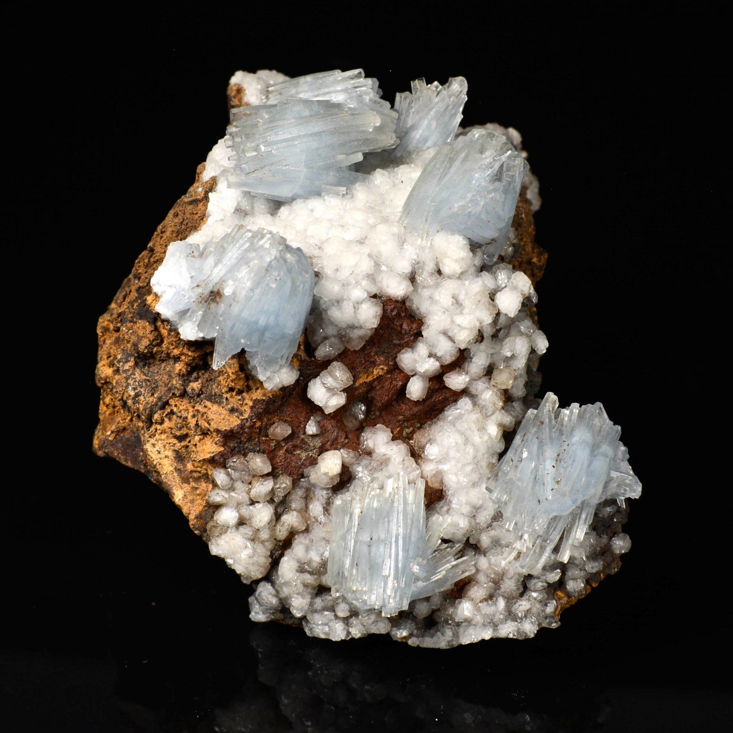 Barytine bleue - Nador, Maroc.