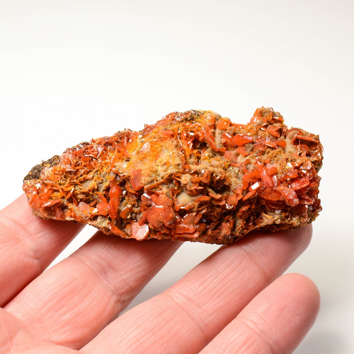 Wulfenite - Jianshan Mine, Xinjiang Region, China