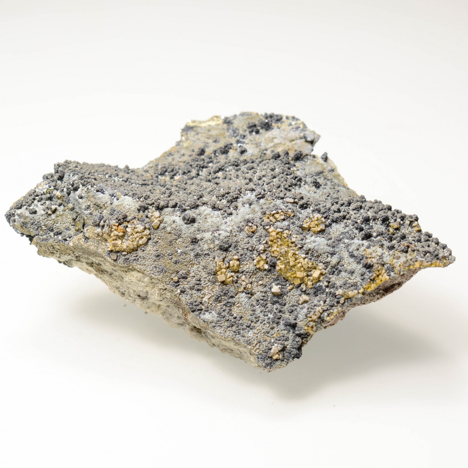 Galena, sphalerite and baryte - Les Vieux Travaux, Saint-Laurent-le-Minier, Gard, France