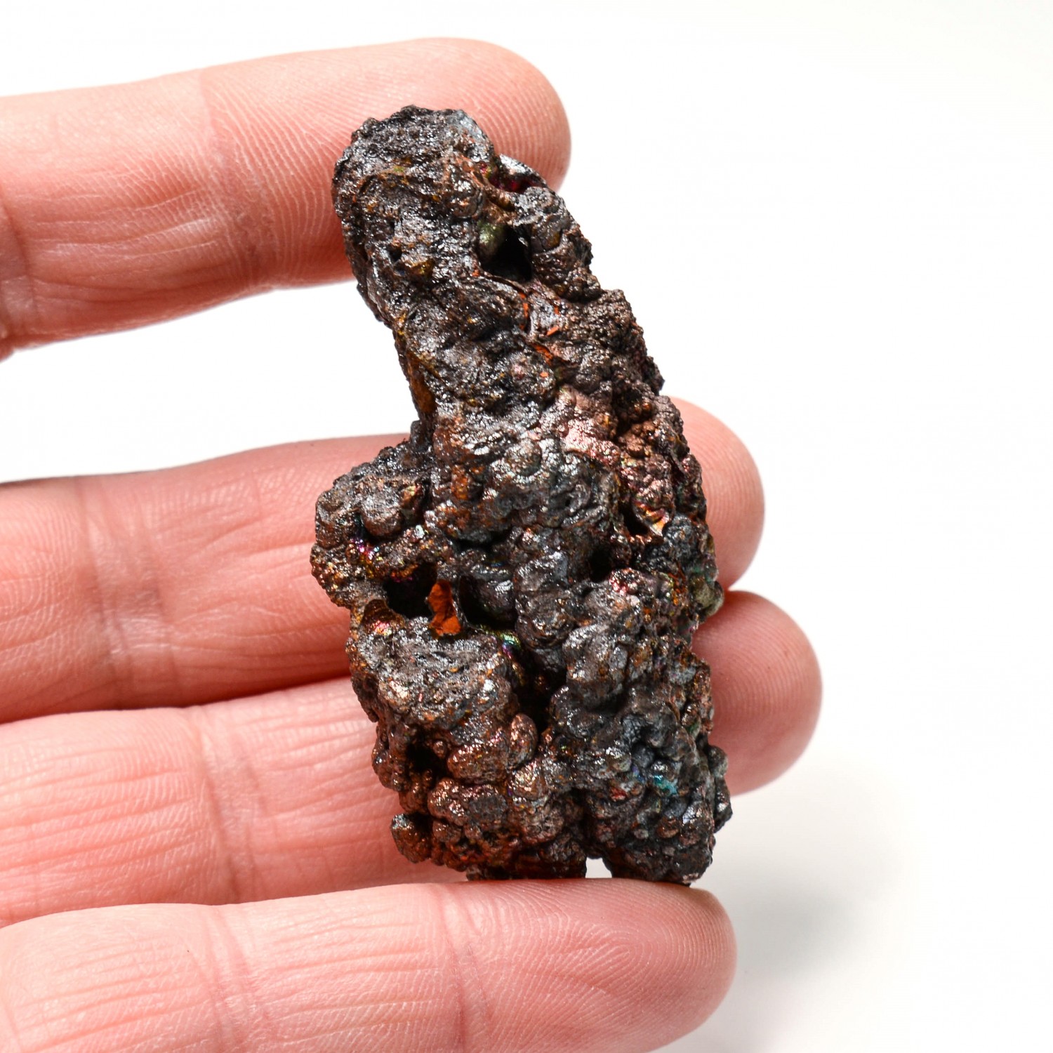 Iridescent goethite - Tharsis, Andalusia, Spain