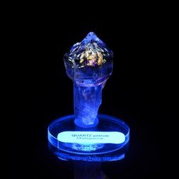 Firefly quartz with petroleum inclusions - Madirobe, Besalampy district, Melaky region, Madagascar