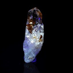 Firefly quartz with petroleum inclusions - Madirobe, Besalampy district, Melaky region, Madagascar