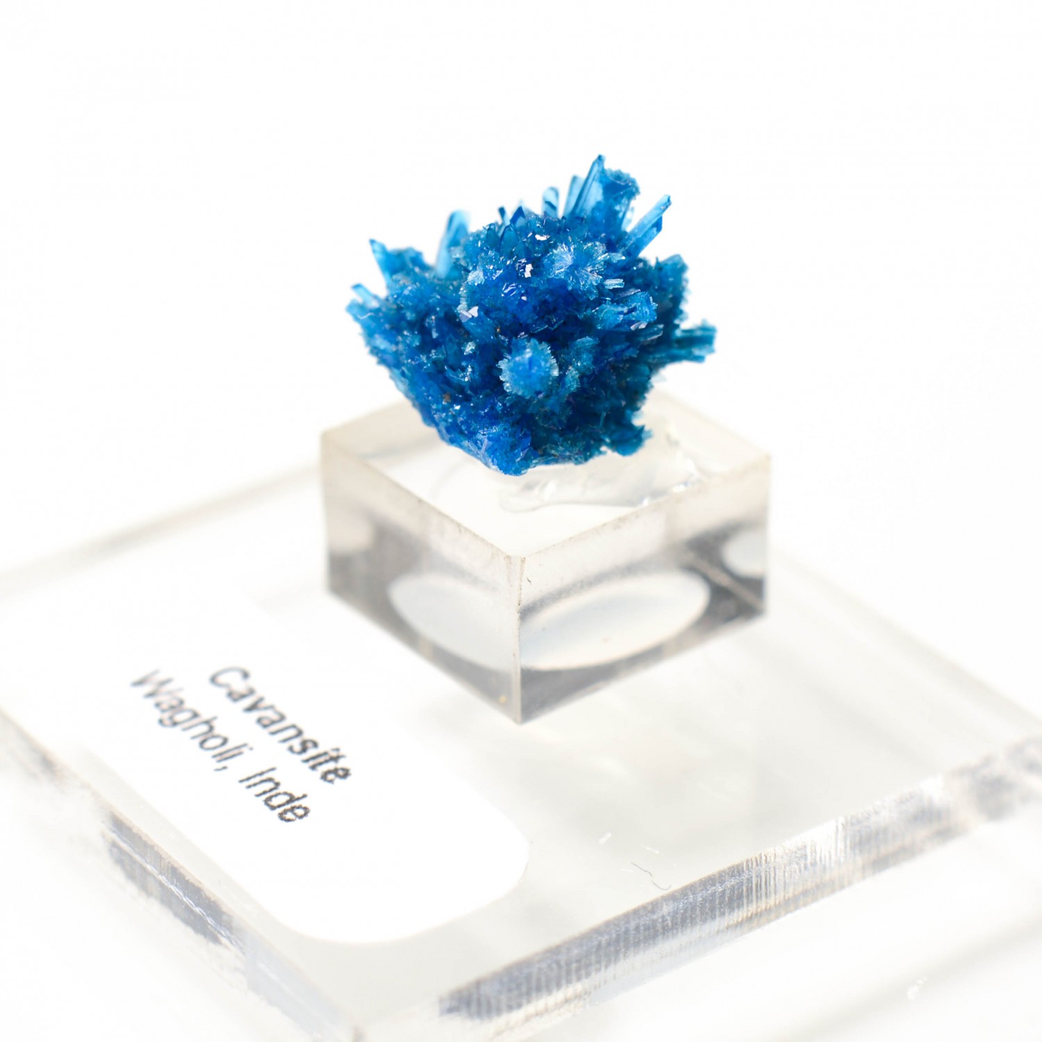 Cavansite - Carrières de Wagholi, district de Poona, Maharashtra, Inde