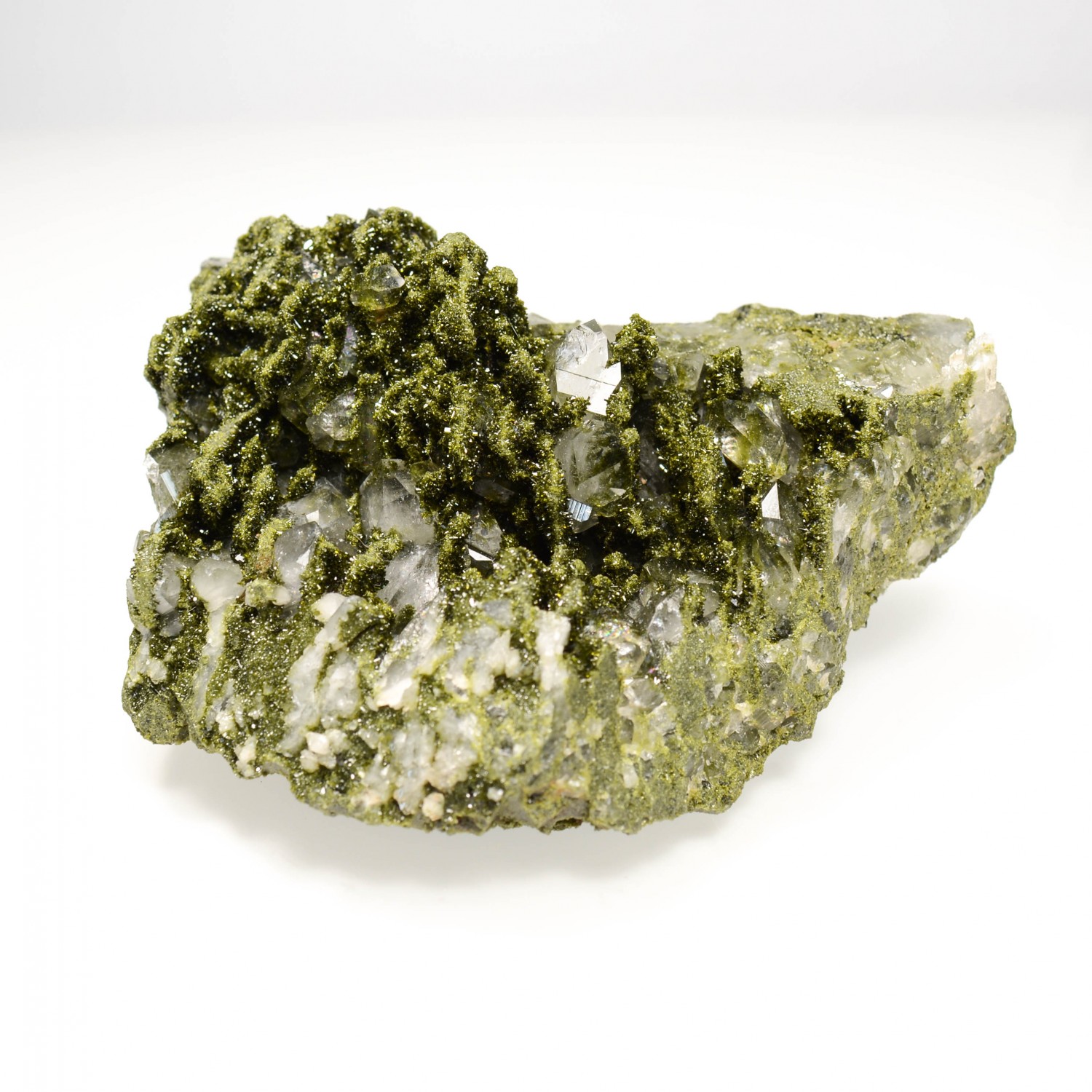 Epidote et quartz - Anatolie orientale, Turquie.